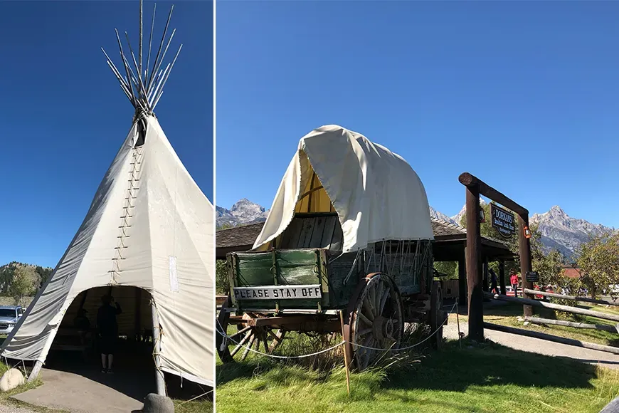 Dornan's chuckwagon in jackson, wyoming.